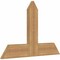 Ekena Millwork Portland Timber Gable Bracket, Western Red Cedar, 36"W x 24"H x 1 1/2"D x 5 1/2"F, 16/12 Pitch GBW036X24X0206POR00SWR - alternate 5